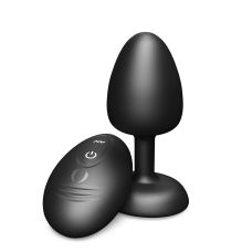 Анальна вібропробка з пультом керування чорного кольору Dorcel GEISHA PLUG INFINITE розмір M