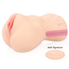 Мастурбатор вагіна з вібрацією тілесного кольору Kokos Onahole Edition 001 by Adel Vibe