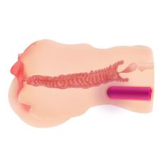 Мастурбатор вагина с вибрацией телесного цвета Kokos Onahole Edition 003 by Maria Vibe