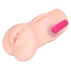 Мастурбатор вагіна з вібрацією тілесного кольору Kokos Dream Vibe