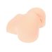 Мастурбатор Анус и Вагина с вибрацией и массажем телесного цвета Kokos ALICE 2WayPlus