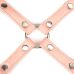 Крестовина для фиксации телесного цвета Liebe Seele  Dark Candy Hogtie