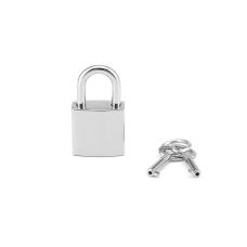 Замочок для фіксації сріблястого кольору Liebe Seele Regular Padlock 2 штуки