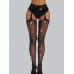 Чулки со стразами черного цвета JSY WW7021 размер One Size