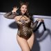 Эротический костюм кошечки для ролевых игр леопардово черного цвета JSY P61127 размер Plus Size Эротический костюм кошечки для ролевых игр леопардово черного цвета JSY P61127 размер Plus Size