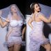 Эротический костюм невесты  для ролевых игр белого цвета JSY P61129 размер Plus Size Эротический костюм невесты  для ролевых игр белого цвета JSY P61129 размер Plus Size