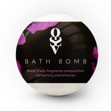 Бомбочка для ванни з феромонами та квітково-фруктовим ароматом Obsessive Bath bomb Floral Fruity 100 г