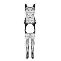 Бодистокинг с открытым доступом белого цвета Passion модель BS104 размер One Size