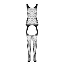 Бодістокінг із відкритим доступом білого кольору Passion модель BS104 розмір One Size