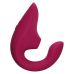 Двойной вибратор с вакуумной клиторальной стимуляцией розовый Womanizer Blend Vibrant  Двойной вибратор с вакуумной клиторальной стимуляцией розовый Womanizer Blend Vibrant