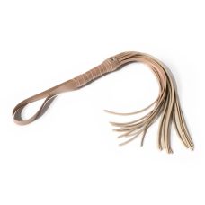 Плеть из искусственной кожи Бронза Flogger Art of Sex