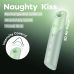 Вакуумный стимулятор для клитора зеленого цвета Satisfyer Naughty Kiss Вакуумный стимулятор для клитора зеленого цвета Satisfyer Naughty Kiss