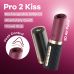 Вакуумний стимулятор для клітора у формі помади червоного кольору Satisfyer Pro 2 Kiss Вакуумний стимулятор для клітора у формі помади червоного кольору Satisfyer Pro 2 Kiss