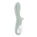 Анальний вібратор із обмежувачем зеленого кольору Satisfyer Air Pump Booty 3 Анальний вібратор із обмежувачем зеленого кольору Satisfyer Air Pump Booty 3