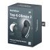 Вибратор Пульсатор для стимуляции клитора серого цвета Satisfyer Tap & Climax 2  Вибратор Пульсатор для стимуляции клитора серого цвета Satisfyer Tap & Climax 2