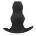 Анальна пробка порожниста для фістингу чорного кольору BUTTR Foxhole