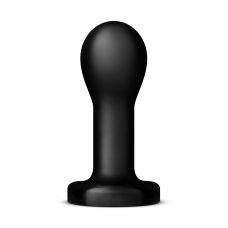 Анальная пробка на присоске для фистинга черного цвета BUTTR Hammerhead Butt Plug