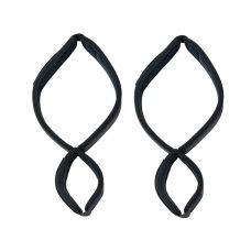 Фиксаторы для рук на бедра черного цвета Punishment Thigh to Wrist Restraints