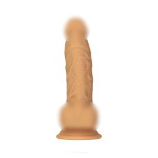 Фаллоимитатор реалистичный на присоске телесного цвета Addiction Naked 8″ Dual Density Dildo вибропуля в подарок