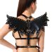 Женская портупея искусственная кожа черная Art of Sex Wings размеры L-2XL Женская портупея искусственная кожа черная Art of Sex Wings размеры L-2XL