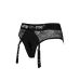 Кружевные трусы для страпона с подтяжками для чулок черные Strap-On-Me DIVA HARNESS размер XS Кружевные трусы для страпона с подтяжками для чулок черные Strap-On-Me DIVA HARNESS размер XS