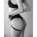 Труси стрінги для страпону чорні Strap-On-Me Heroine harness розмір XS Труси стрінги для страпону чорні Strap-On-Me Heroine harness розмір XS