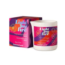 Массажная свеча с ароматом монои Love To Love Light my fire 65 мл