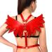 Женская портупея из искусственной кожи красная Art of Sex Wings размеры L-2XL Женская портупея из искусственной кожи красная Art of Sex Wings размеры L-2XL