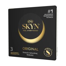 Презервативы классические безлатексные из полиизопрена SKYN Original 3 штуки