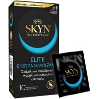 Презервативи ультратонкі безлатексні з додатковим мастилом SKYN Elite Extra Lubricated 10 штук