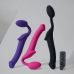 Безременной вибрострапон розового цвета с пультом  ДУ Strap-On-Me Vibrating Fuchsia размер XL Безременной вибрострапон розового цвета с пультом  ДУ Strap-On-Me Vibrating Fuchsia размер XL