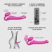 Безременной вибрострапон розового цвета с пультом  ДУ Strap-On-Me Vibrating Fuchsia размер XL Безременной вибрострапон розового цвета с пультом  ДУ Strap-On-Me Vibrating Fuchsia размер XL
