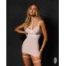 Бэби-долл Obsessive Arrowel White chemise L/XL