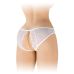 Трусики із відкритим доступом білі Fashion Secret Ambre