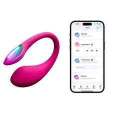 Мини смарт виброяйцо вагинальное розового цвета Lovense Lush Mini уменьшенная версия Lush 4