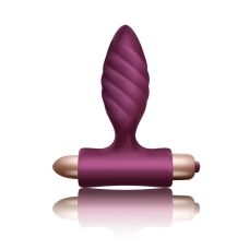 Анальная вибропробка бордового цвета Climaximum Oryx