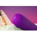 Вибромассажер Ванд в форме микрофона фиолетового цвета Rocks Off Glo Girl Wand
