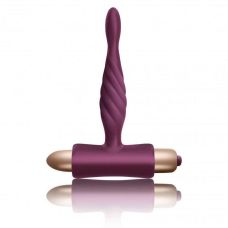 Анальний вібратор бордового кольору Climaximum Pharos