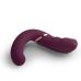 Двойной вибратор для клиторально-влагалищной стимуляции и и для точки G с изменяющим положением ручки бордового цвета Rocks Off Variety Burgundy