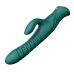 Вибратор Пульсатор кролик для точки G и с отростком для стимуляции клитора зеленого цвета Zalo Mose 2 Turquoise Вибратор Пульсатор кролик для точки G и с отростком для стимуляции клитора зеленого цвета Zalo Mose 2 Turquoise