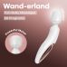 Вібромасажер Ванд у формі мікрофона білий із золотистим Satisfyer Wand-erland Вібромасажер Ванд у формі мікрофона білий із золотистим Satisfyer Wand-erland