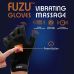 Віброрукавичка ліва чорна FUZU Gloves Vibrating Massage Left Hand 11 режимів