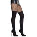 Колготки с с сетчатой отделкой черного цвета Leg Avenue Garter Illusion размер One Size Колготки с с сетчатой отделкой черного цвета Leg Avenue Garter Illusion размер One Size