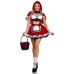 Костюм Червоної Шапочки для рольових ігор різних кольорів Leg Avenue Flirty Miss розміри L