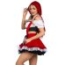 Костюм Червоної Шапочки для рольових ігор різних кольорів Leg Avenue Flirty Miss розміри L