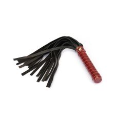 Флоггер красно черного цвета Liebe Seele Mini Flogger