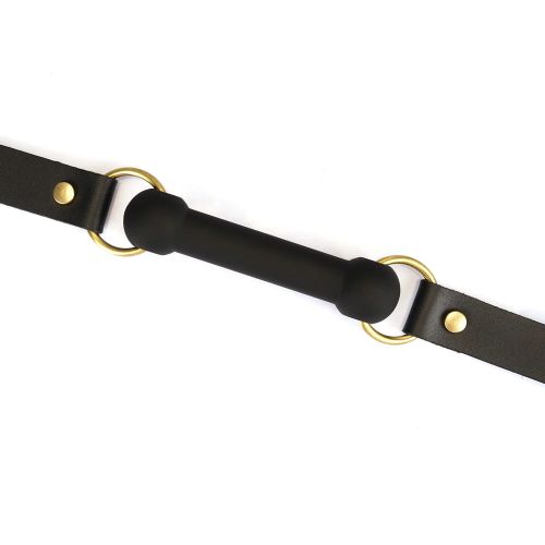 Кляп в рот косточка черного цвета Liebe Seele Samurai Bite Gag Кляп в рот косточка черного цвета Liebe Seele Samurai Bite Gag