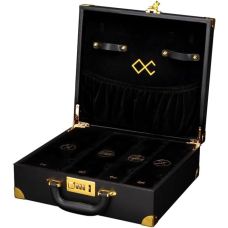 Кейс для хранения секс игрушек черного цвета LOCKINK Moonlight Treasure Chest Storage Box