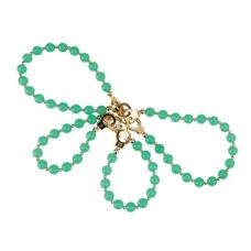 Нефритовые наручники и поножи для фиксации тела зеленого цвета LOCKINK Jade Handcuffs & Anklecuffs