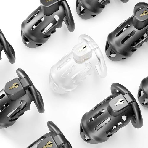 Пояс верности мужской с 3 кольцами разных размеров черного цвета LOCKINK SEVANDA Chastity Cage Пояс верности мужской с 3 кольцами разных размеров черного цвета LOCKINK SEVANDA Chastity Cage